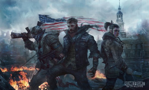 Homefront The Revolution Artwork 4k