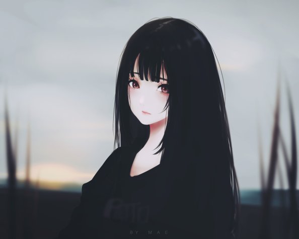 Anime Girl By Kyrie Meii
