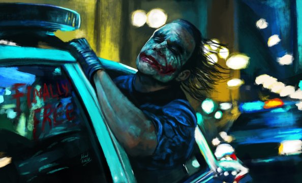 Joker Finally Free Artwork