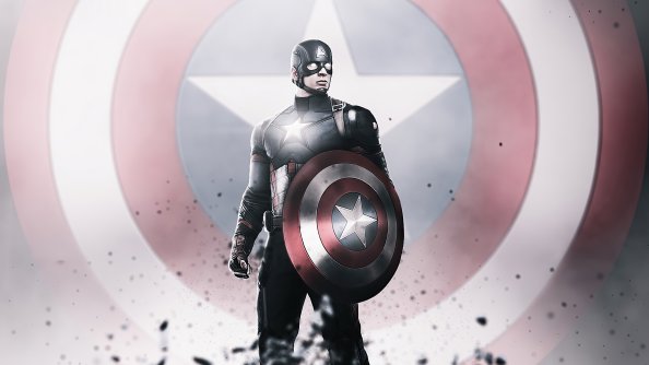 Captain America Hero 4k