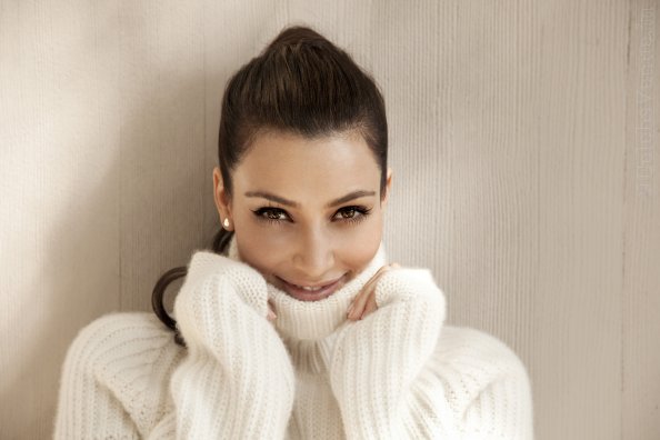 Kim Kardashian Glamour Magazine