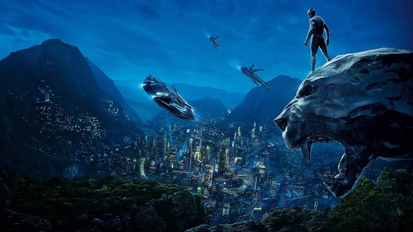 Black Panther 4k Movie Poster