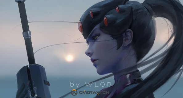 Widowmaker Overwatch By Wlop