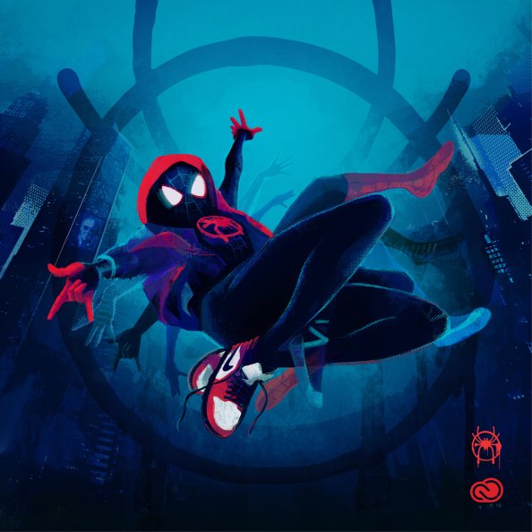 SpiderMan Into The Spider Verse New Artwork