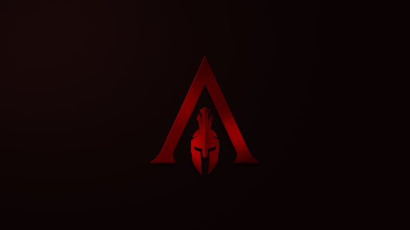 Assassins Creed Odyssey Minimalism Logo 4k