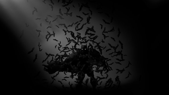 Batman Bats Art 4k