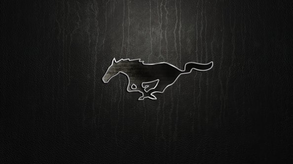 Ford Mustang Logo 4k
