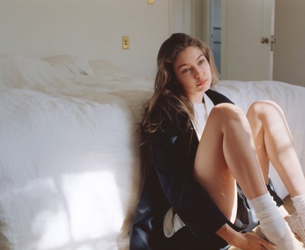 Gigi Hadid British Vogue 2020 4k