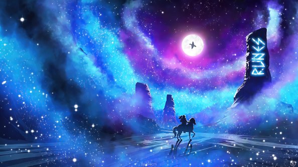 Nanospiral Horse Fantasy 4k