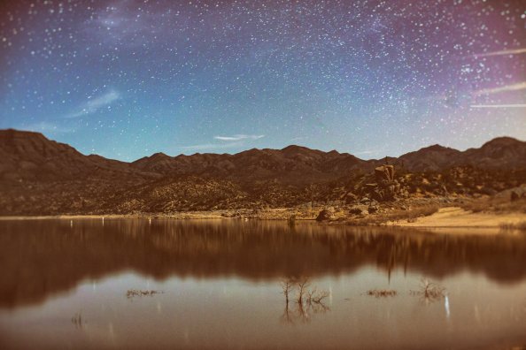 Sky Full Of Stars Nature Landscape 5k