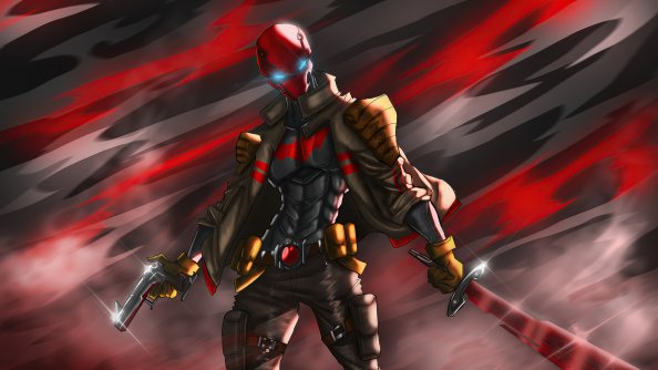 Red Hood Sketch Artwork