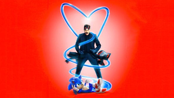Sonic The Hedgehog Movie Poster 4k