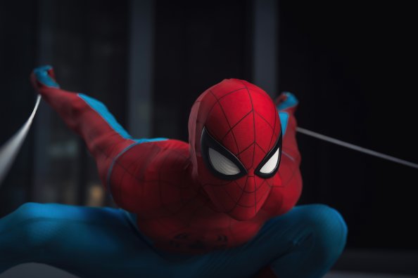 Spiderman In Action