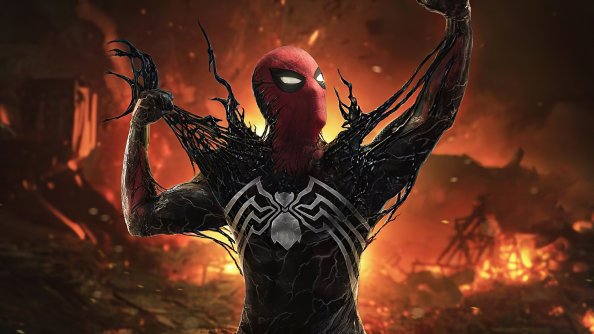 Symbiote Spiderman 4k