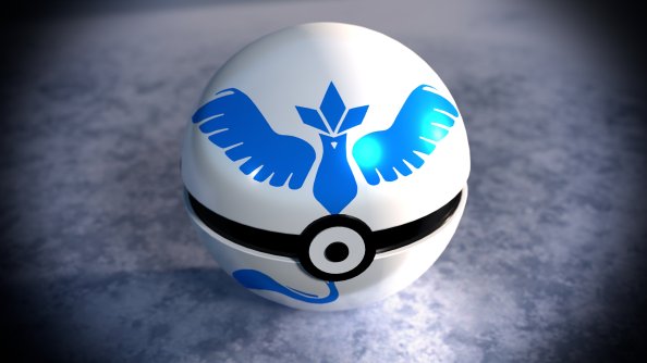 Team Mystic Pokeball