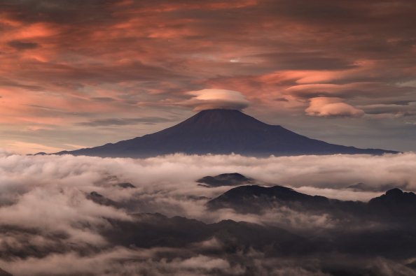 Mount Fuji Clouds