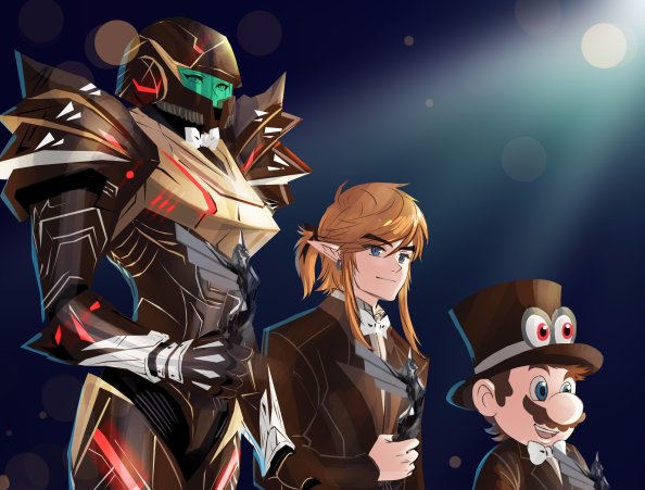 Super Mario Odyssey Samus Aran The Legend Of Zelda Crossover