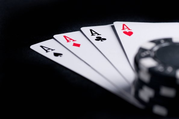 Poker Chips And Cards