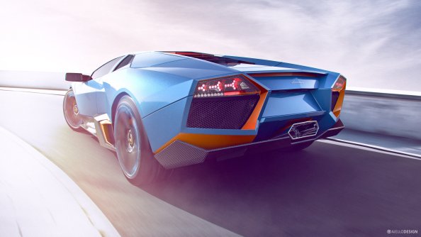 Lamborghini CGI Artwork