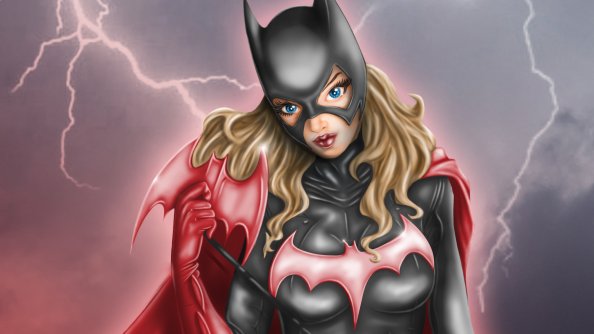 Batwoman Digital Painting