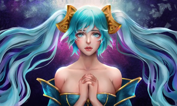 Sona Aqua Eyes League Of Legends