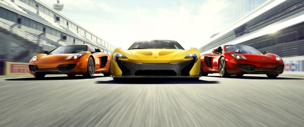 Mclaren P1 Race Tracks