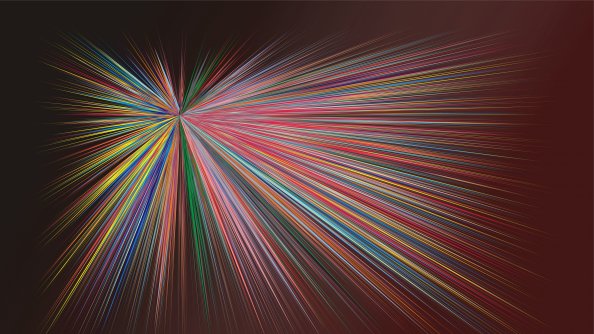 Abstract Prism Of Colorful Lights 4k