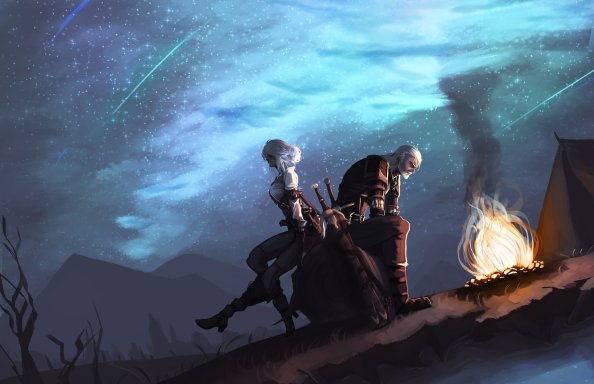 Ciri And Geralt 5k