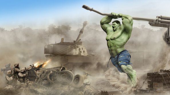Hulk Vs Army