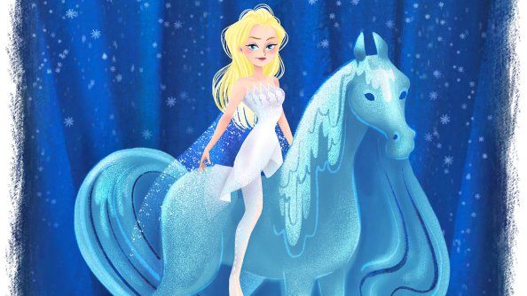 Elsa Frozen Artwork 4k