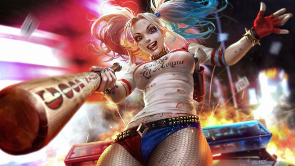 Harley Quinn Amazing Art