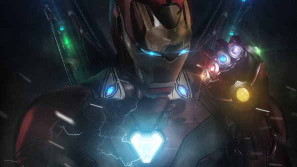 Iron Man Infinity Gauntlet New Art
