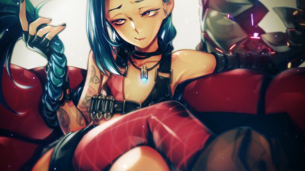 Jinx League Of Legends Digital Art
