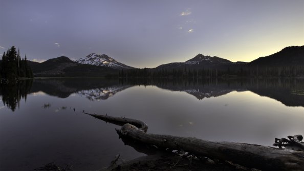 Sparks Lake Sunrise 4k