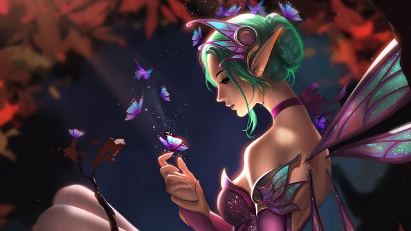 Overwatch Mercy Fictional Fantasy Art 4k