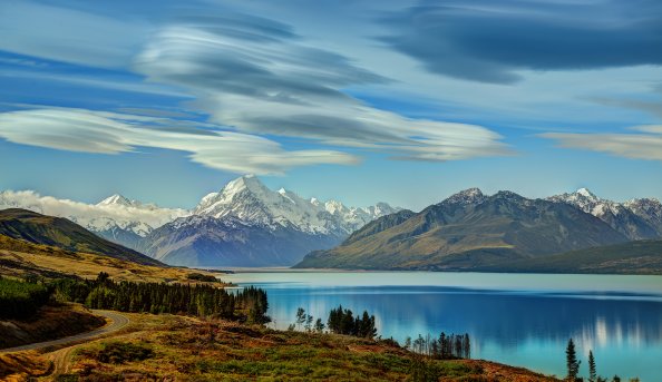 Aoraki Mount Cook New Zealand 8k