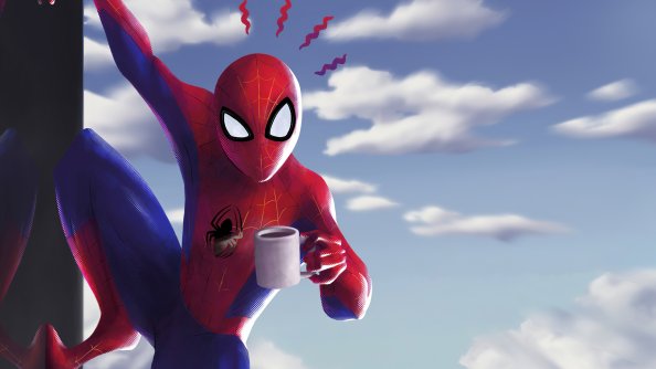 Spider Man Coffee