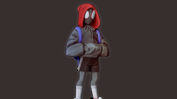 Spiderman Hoodie Guy