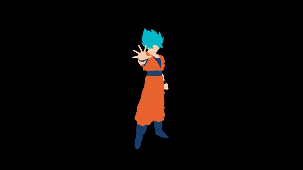 Goku Minimalism 8k