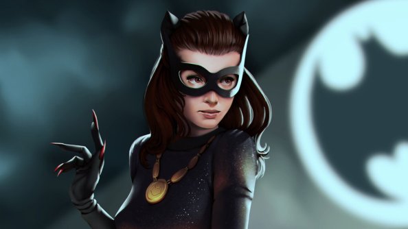 Catwoman Digital Artwork