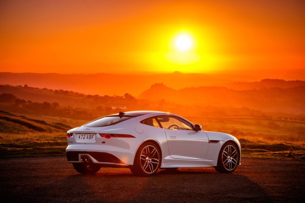 Jaguar F Type Chequered Flag 2018 Rear