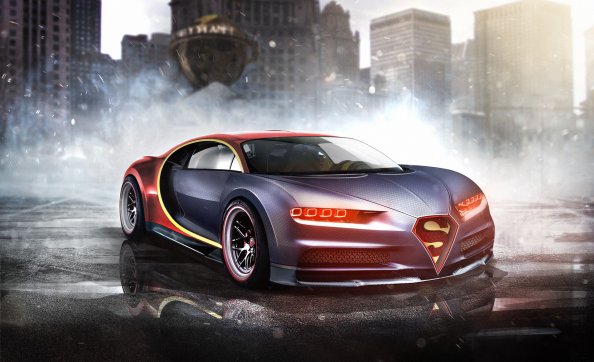 Bugatti Chiron Superman