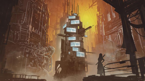 Dystopian City Concept 5k