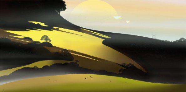 The Traveler Birds Evening 4k