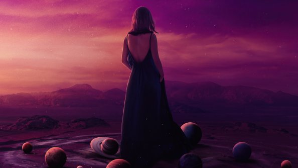 Universe At Her Feet