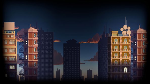 City Buildings Pixel Art 4k