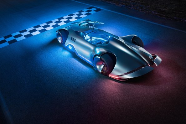 2018 Mercedes Benz Vision EQ Silver Arrow