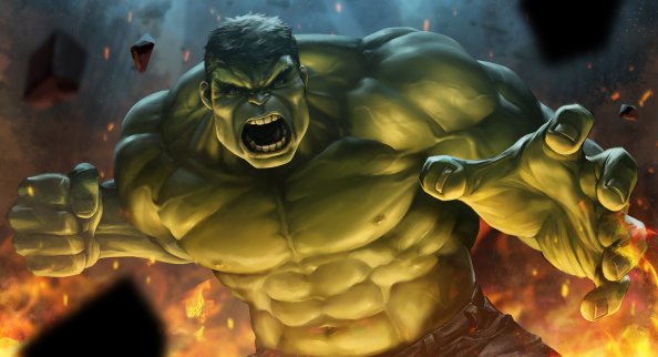 Hulk Smash Art