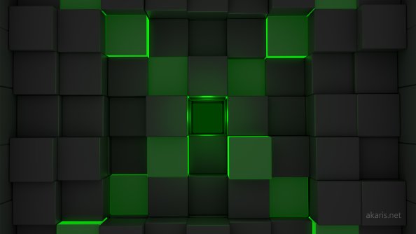 3d Cubes 4k