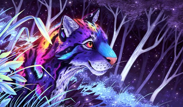 Nebulosa Leopard Forest